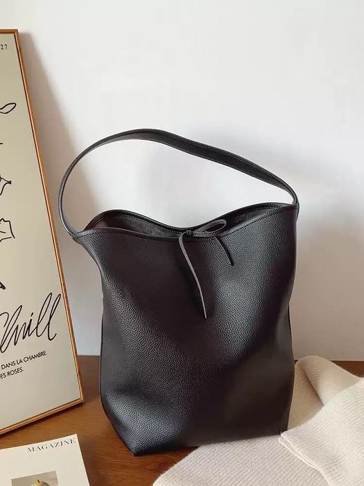 Single-Strap High Quality Synthetic Leather Bucket Bag