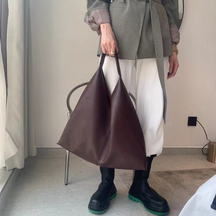 Large Slouchy High Quality Synthetic Leather Hobo Bag